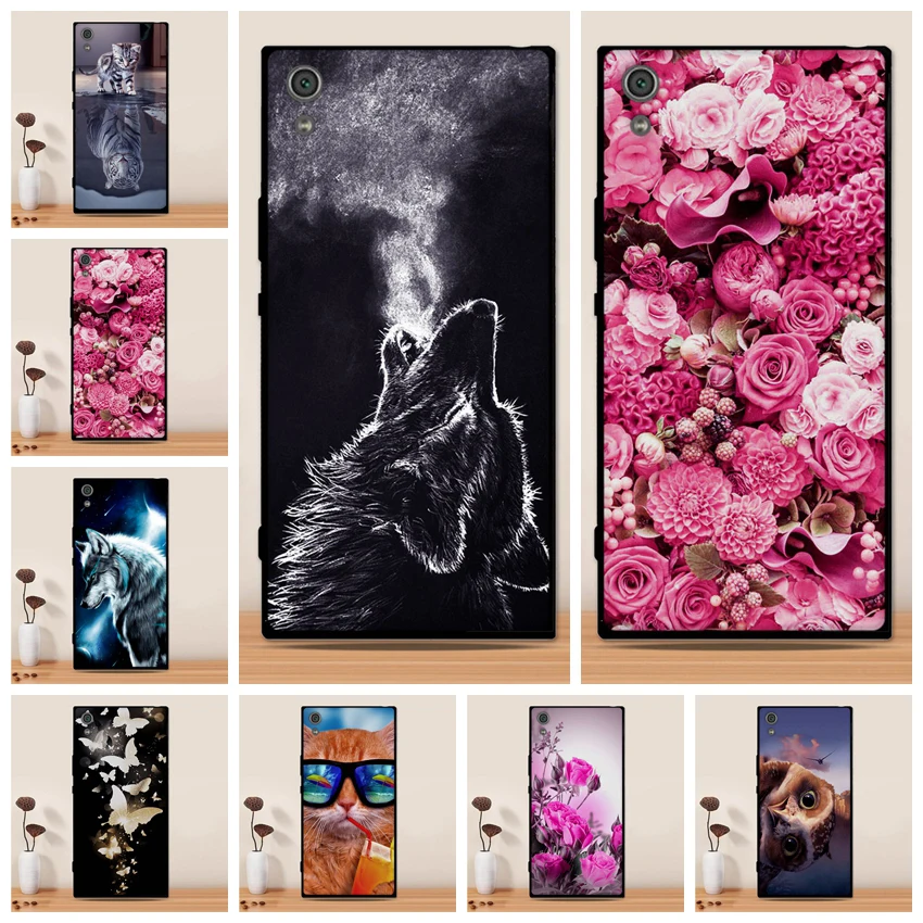 Для sony Xperia XA1 Ультра чехол силиконовый 3D Кот Мягкий ТПУ задняя крышка для sony Xperia XA1 Ultra G3221 G3212 G3223 G3226 чехол для телефона