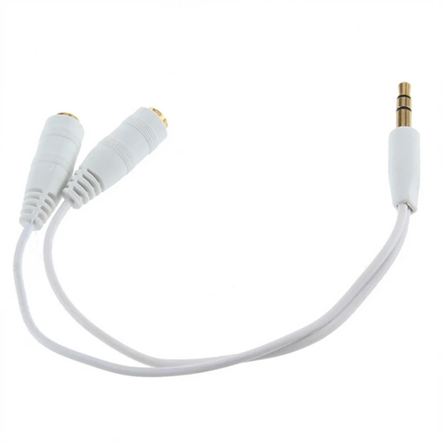 Кабель удлинитель для наушников типа штырь двойной гнездо 3 5 мм|headphone extension cable|y