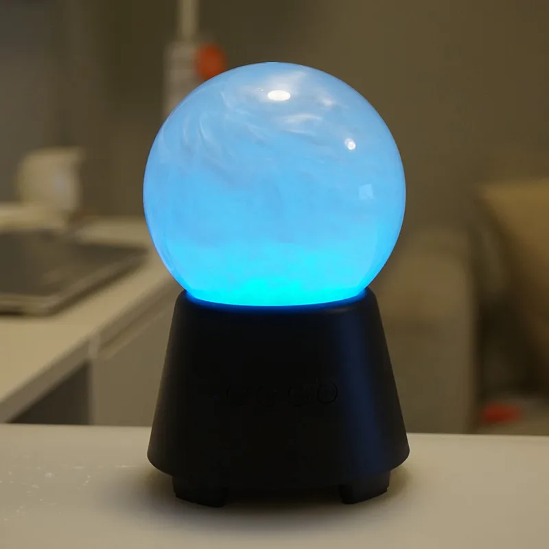 Волшебная многоцветная световая показ водная Сфера Bluetooth динамик Хрустальная