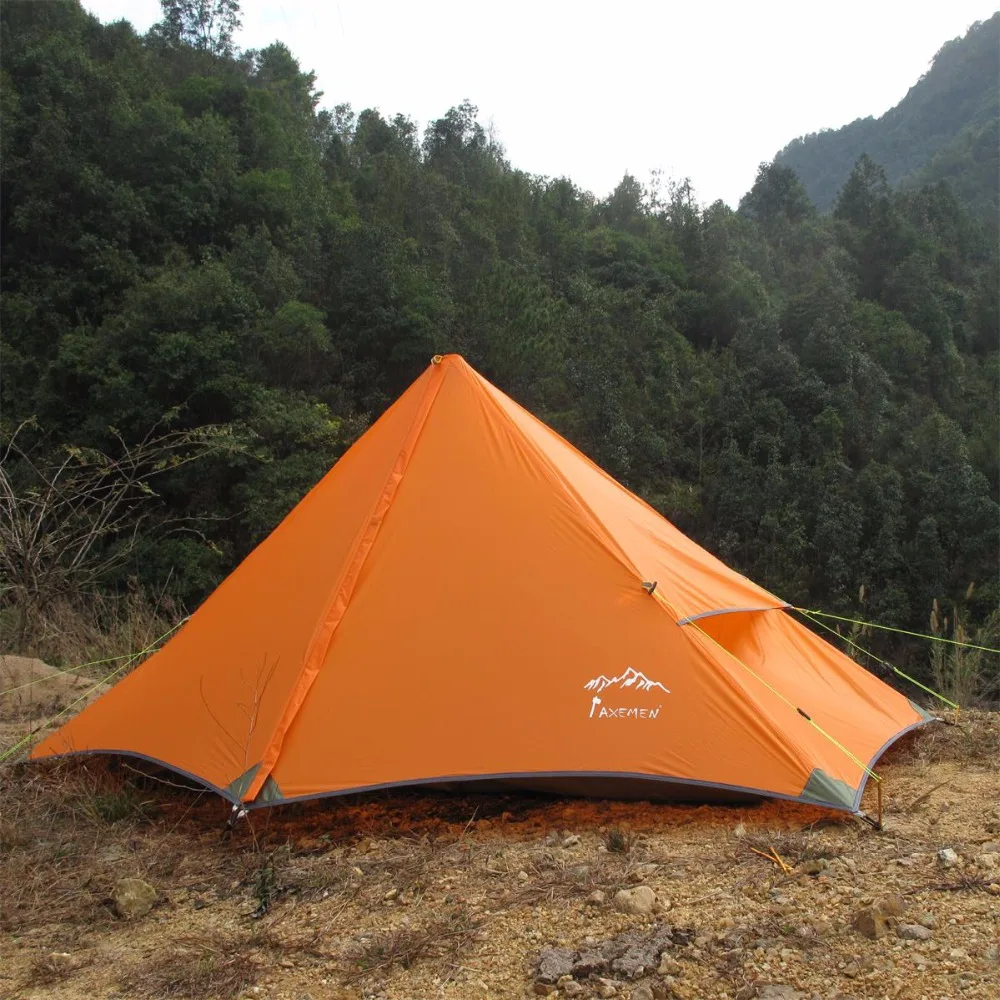 

Ultralight Double Layer 1-2 Person Potable Waterproof Tent Shelter For Camping Outdoor Camping Tent Camping Equipment