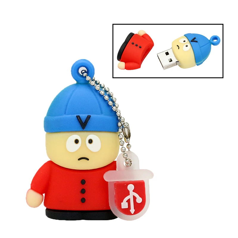 Мультфильм шляпа человек USB флеш-накопитель печенье игрушка мальчик ручка привода мультфильм Флешка 4 ГБ 8 ГБ 16 ГБ карта памяти накопитель U диск USB 2,0