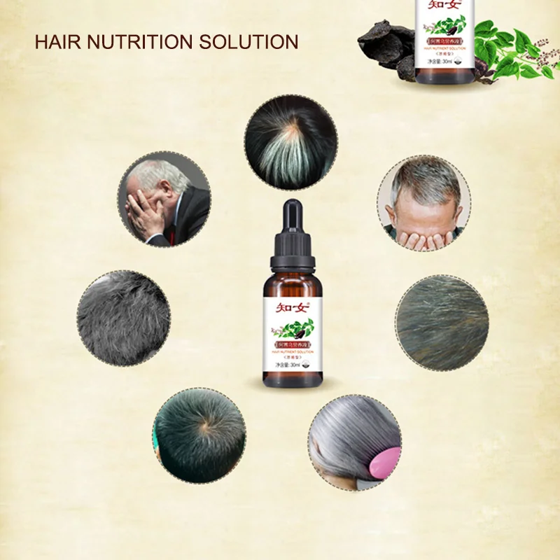 

2019 Hair Loss Treatment Liquid Polygonum Multiflorum Hair Growth Essence