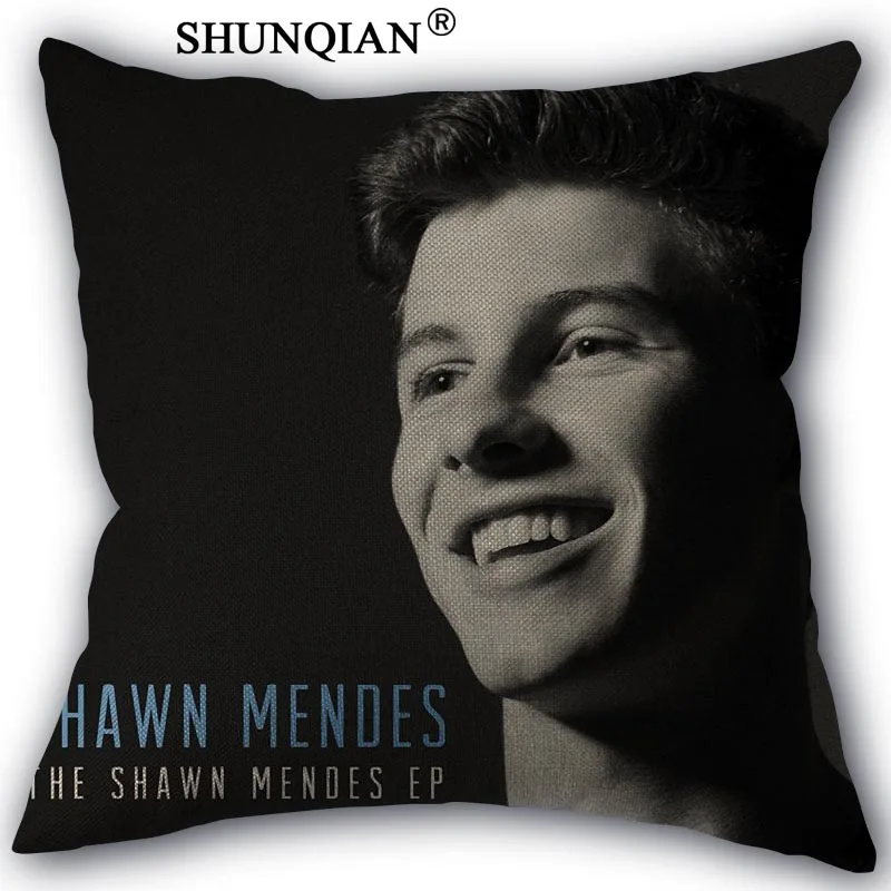 Наволочка Shawn Mendes на заказ наволочки из хлопка декоративная Красивая домашняя