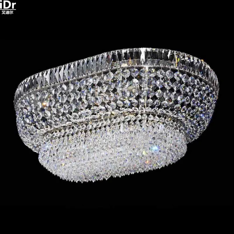 Золотые потолочные светильники домашняя хрустальная лампа для спальни