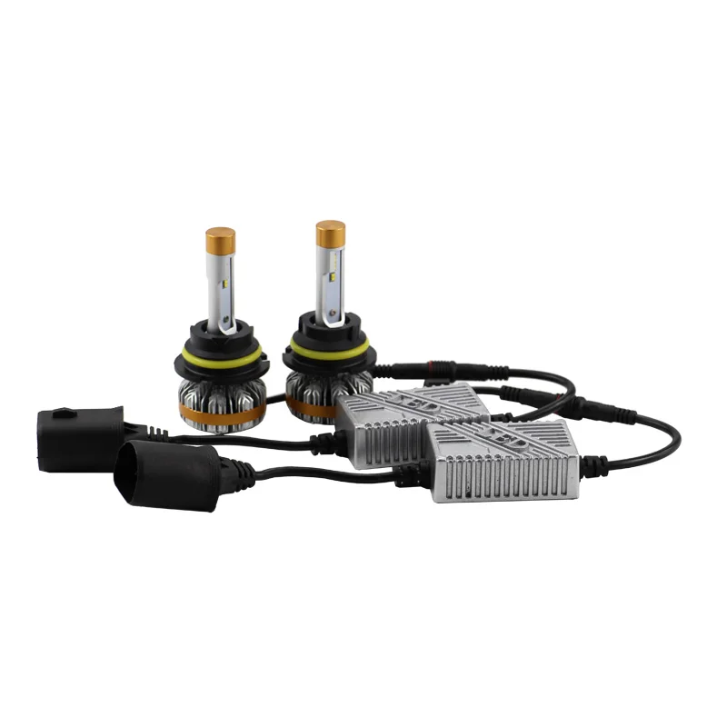 1 компл. H4 HB2 9003 60 Вт 7000LM Z7 светодиодные фары lumiled luxeon зэс 24LED чипы встроенный CANBUS декодер 6000 К Hi/low дальнего