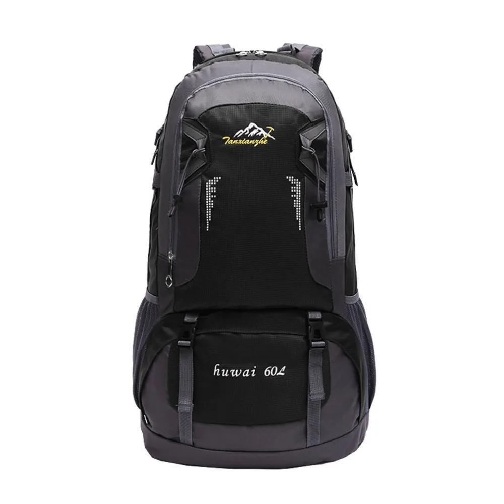 60L большой Ёмкость легкий Открытый Военно тактические Восхождение Альпинизм