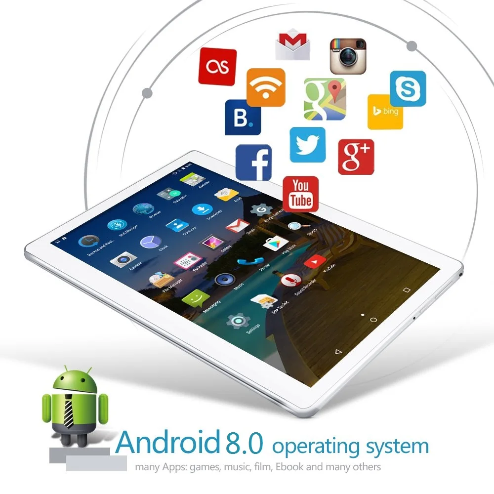 Бесплатная доставка 10 1 дюймовый официальный 3G Телефонный звонок Google Android