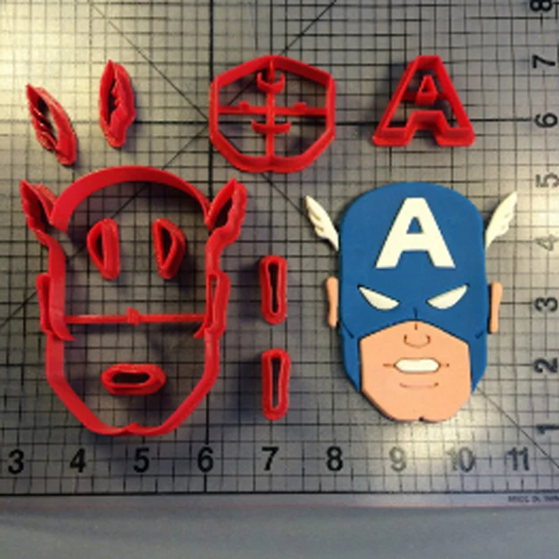 Изготовленный На Заказ 3D Печатный торт печенья мультфильм супер герой серии