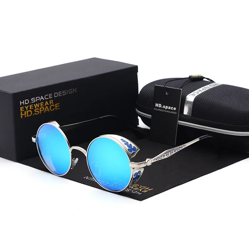 Солнцезащитные очки с зеркальным покрытием для мужчин и женщин поляризационные