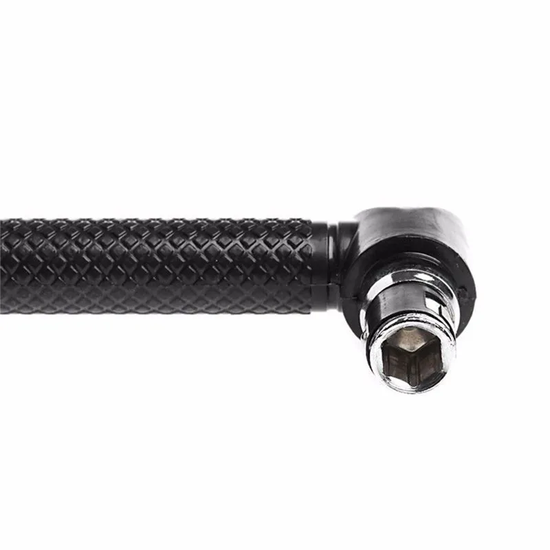 

Double Head L-Shaped Socket 90 Degree Wrench Extension Handle 1/4 Hex Shank Right Angle Screwdriver Wrench Screwdriver Adapter