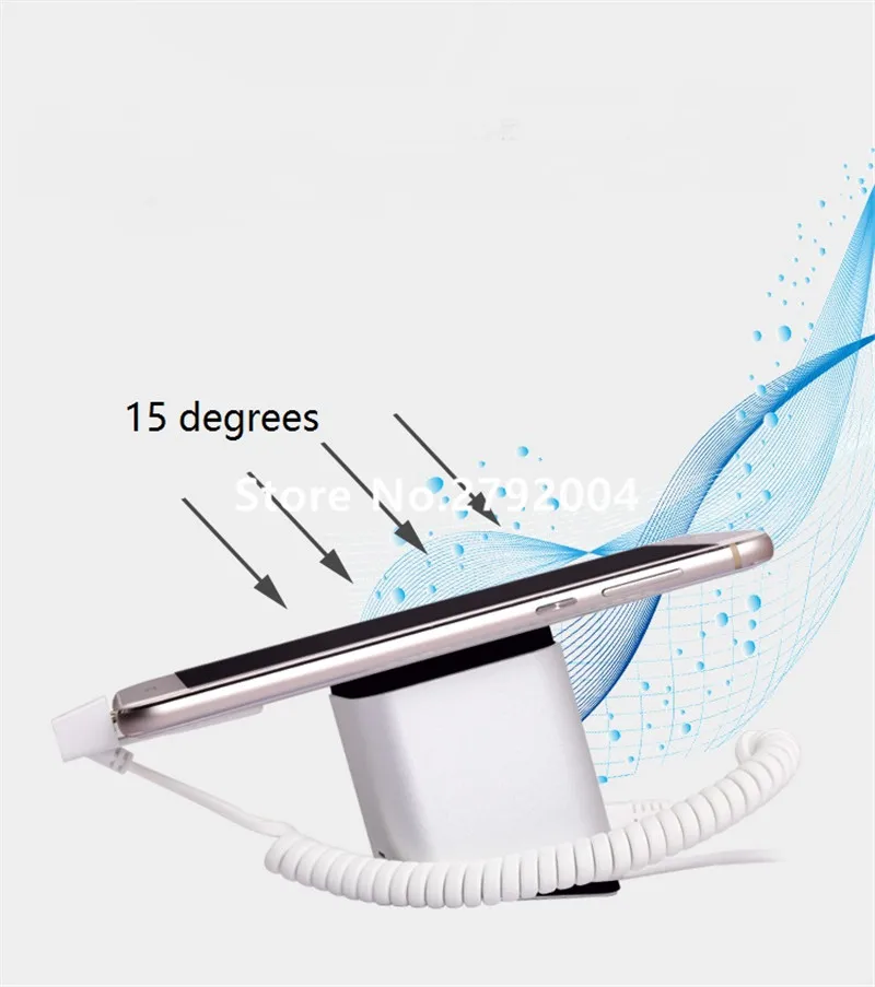 10 шт./лот стенд для сотового телефона с сигнализацией/Противоугонная Подставка