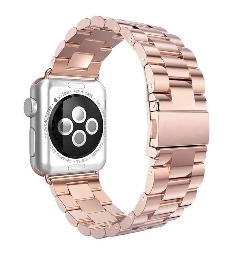 Ремешок для apple watch 44 мм 40 мм apple watch 5 4 3 2 1 Iwatch 42 мм 38 мм браслет из нержавеющей стали ремешок для часов