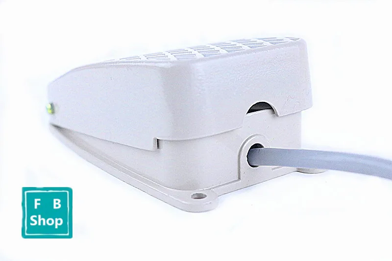 1PCSHRF-FS-2 10A 220V светильник-серый Металлический ножной переключатель SPDT мгновенный