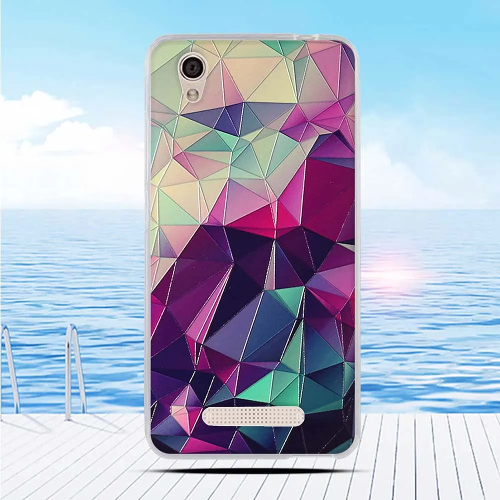 Чехол для ZTE Blade X3 A452 D2 мультяшный 3D рельефный чехол с цветочным рисунком задняя
