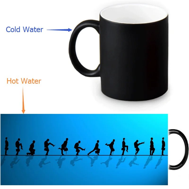 Кружка Monty Python 350 мл/12 унций термопрозрачная кружка меняющая цвет кофейная чашка