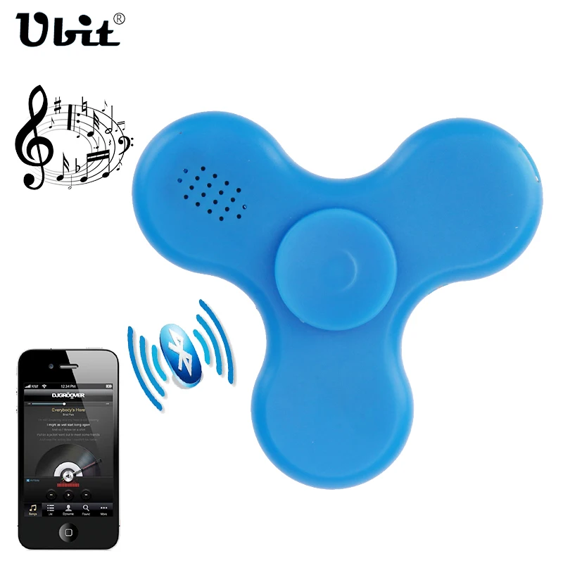 Беспроводной светодиодный мини динамик Ubit с Bluetooth музыкальный Спиннер