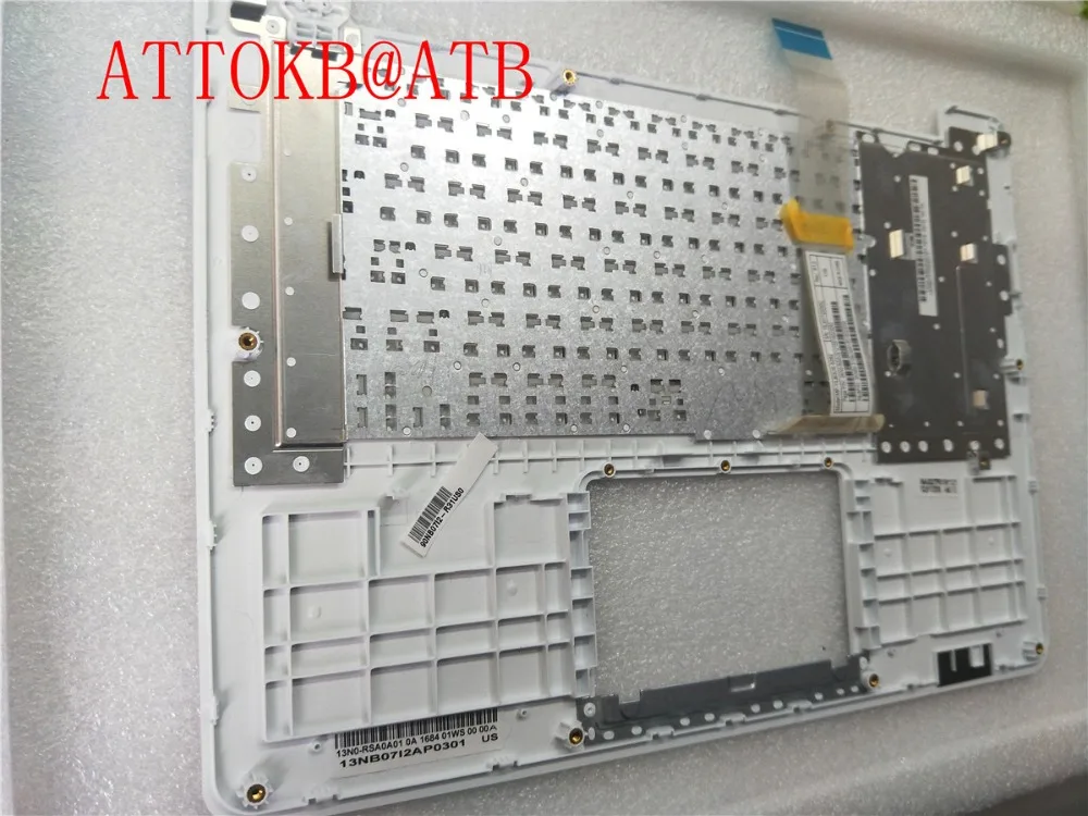 Новый Английский стандарт ноутбук palmrest Клавиатура для ноутбука ASUS R301 X302 X302L P302