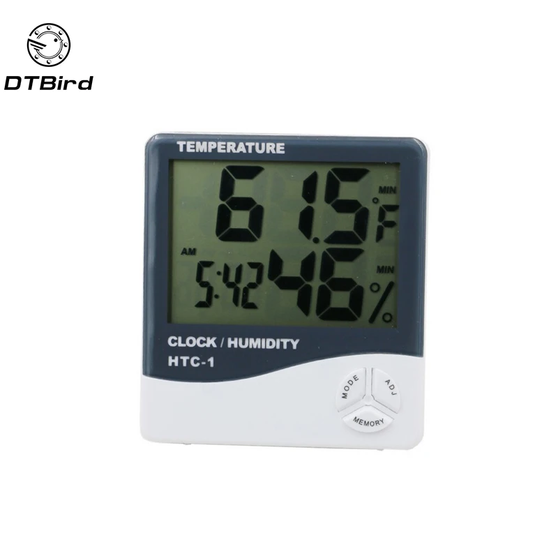 Комнатный ЖК электронный измеритель температуры и влажности цифровой термометр