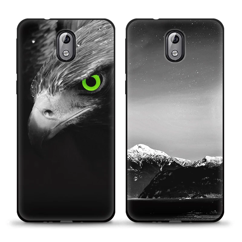 Мягкий силиконовый чехол JURCHEN для телефона Nokia 3 1 с милым мультяшным 3d рисунком