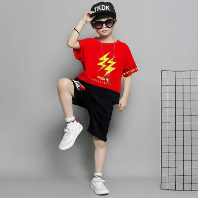 Sport Suits Teenage Summer Boys Clothing Sets Short Sleeve T Shirt &amp Pants Casual Suit 4 5 6 7 8 9 10 Years Clothes |