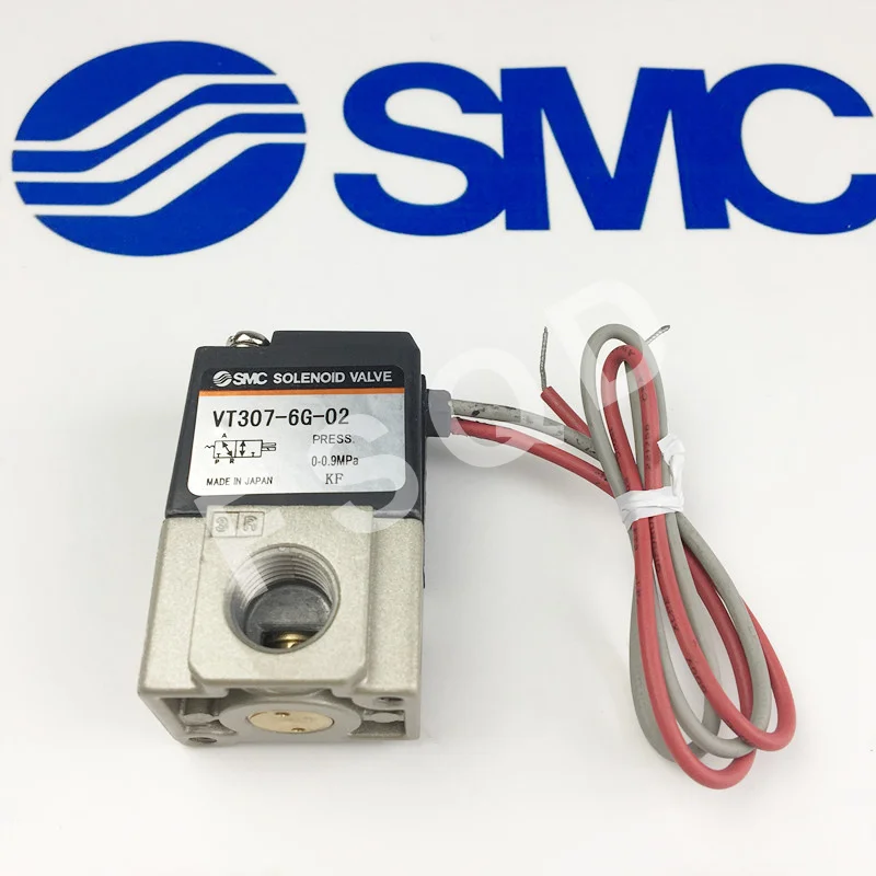 VT307-5G-02 VT307-6G-02 VT307-5G1-01-F VT307-5G1-02-F SMC электромагнитный клапан пневматический компонент серии VT