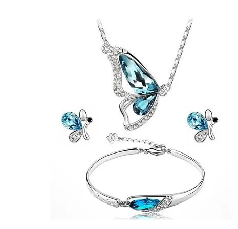 Комплект из колье серёг и браслета с кристаллами|jewelry dress|jewelry componentjewelry malachite |