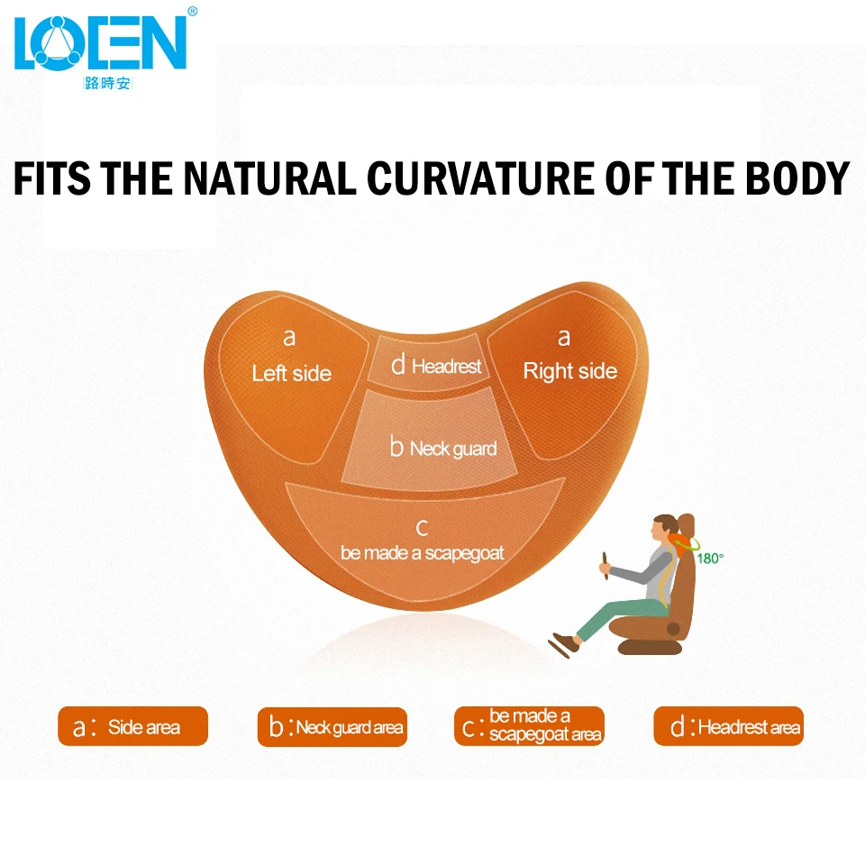 Auto U Style Car Pillow Neck Pillows Support Memory Foam Headrest Universal For Travel Office Home for toyota 0 bmw jeep | Автомобили и