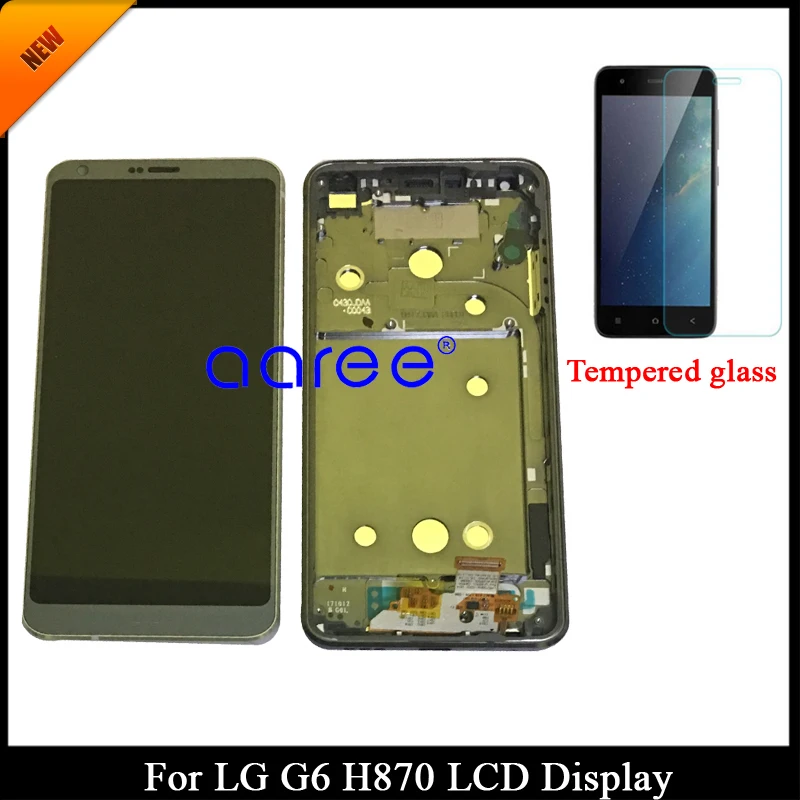 

100% протестированный ЖК-дисплей класса AAA для LG G6 ЖК-дисплей для LG G6 H870 H871 Дисплей сенсорный дигитайзер в сборе с рамкой