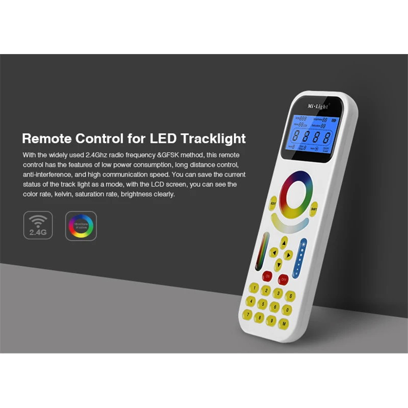 Milight DC12V 24V 2 4G беспроводной Wi Fi контроллер для светодиодной ленты Dim CCT RGB RGBW MiLight LS1 4