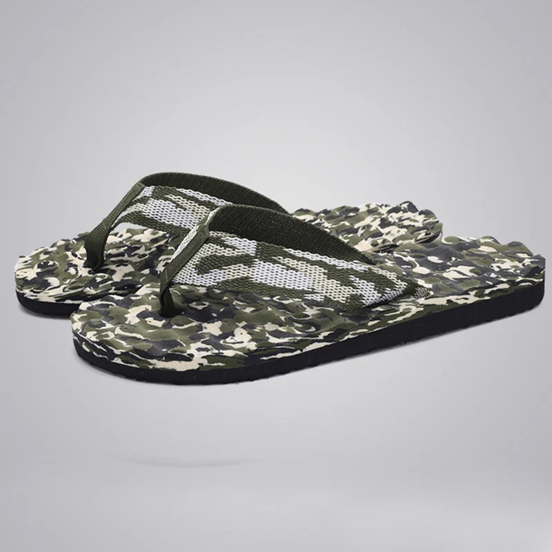 2019 новые летние камуфляжные Вьетнамки удобные повседневные мужские шлепанцы