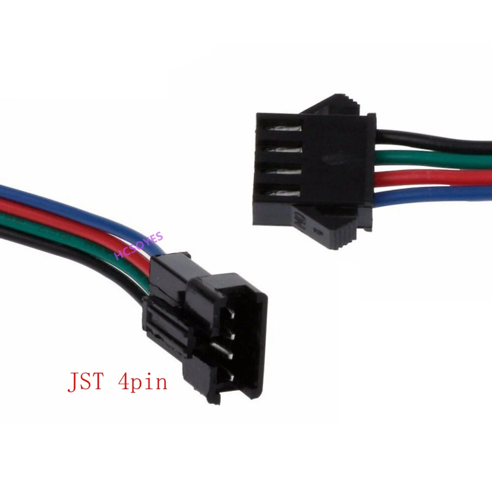 5 пар 2 3 4pin Pin JST разъем 2x15 см мужской/женский led для ws2812b ws2811 СИД свет лампы Драйвер