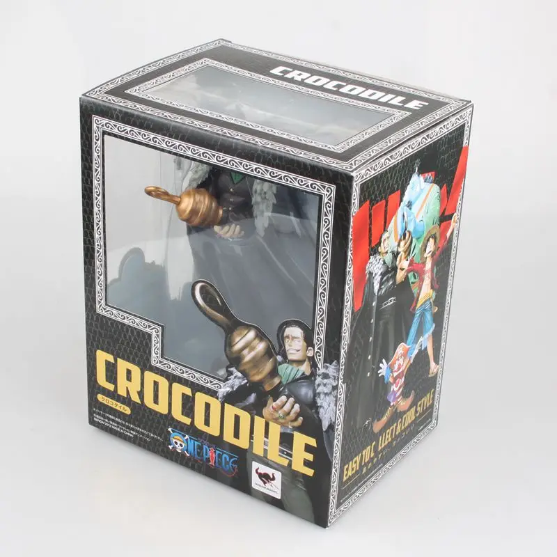 Новый 6 ''Япония фигурку аниме ONE PIECE сэр Крокодил Mr.0 пальто черный Ver Модель
