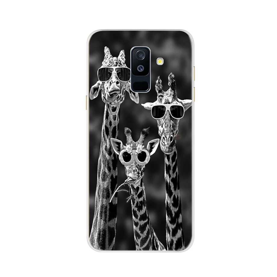 Для samsung Galaxy A6 плюс A6Plus чехол на samsung A6 плюс Чехол Мягкий силиконовый чехол для задней панели мобильного телефона из термопластика чехол для принципиально A6 плюс 6 A6