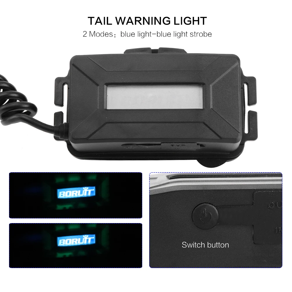 BORUiT B21 3000LM XPE XM-L2 светодиодный налобный фонарь 4 режима USB Зарядное устройство фар Мощность банк налобный фонарь для кемпинга, охоты, фонарик