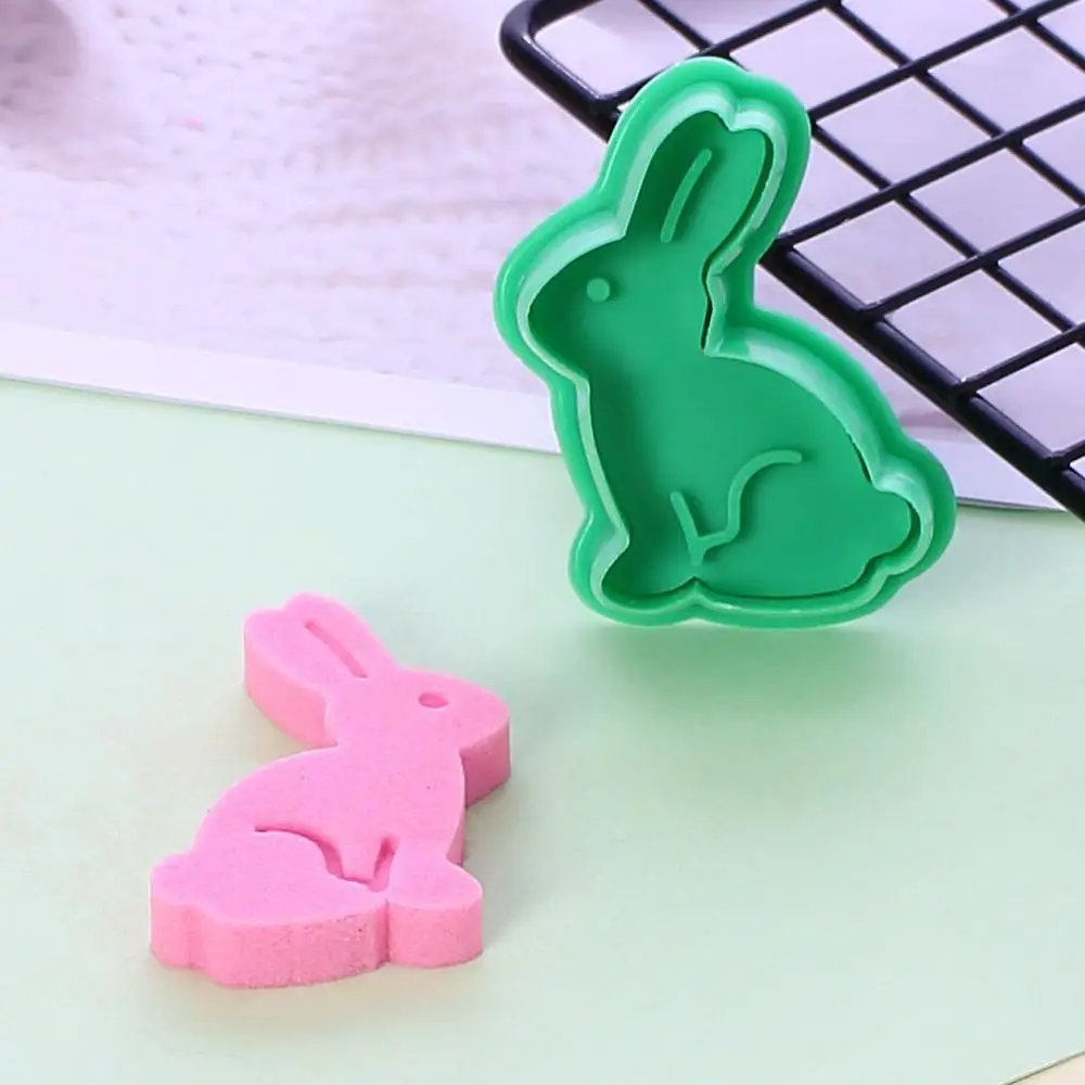 31-42 rabbit Детские игрушки, 3D формочки для печенья, штамп для печенья, инструменты для украшения помадки, формы для выпечки шоколада в виде животных, формы для выпечки сахарных изделий, сделай сам, Рождественский подарок - Цвет: 31-42 rabbit