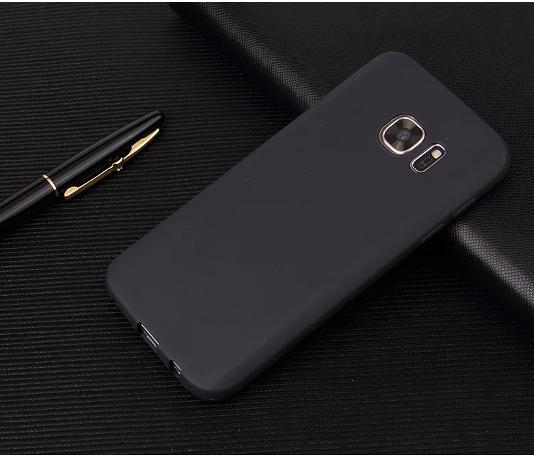 Чехол Ricestate для Samsung Galaxy S7 edge из силикона TPU для Edge Ultra thin однотонный.