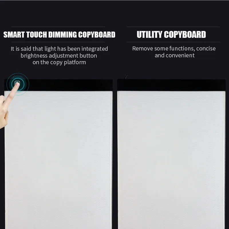 Dropshipping Ультра тонкий практичное A4 LED доска для рисования анимации копия