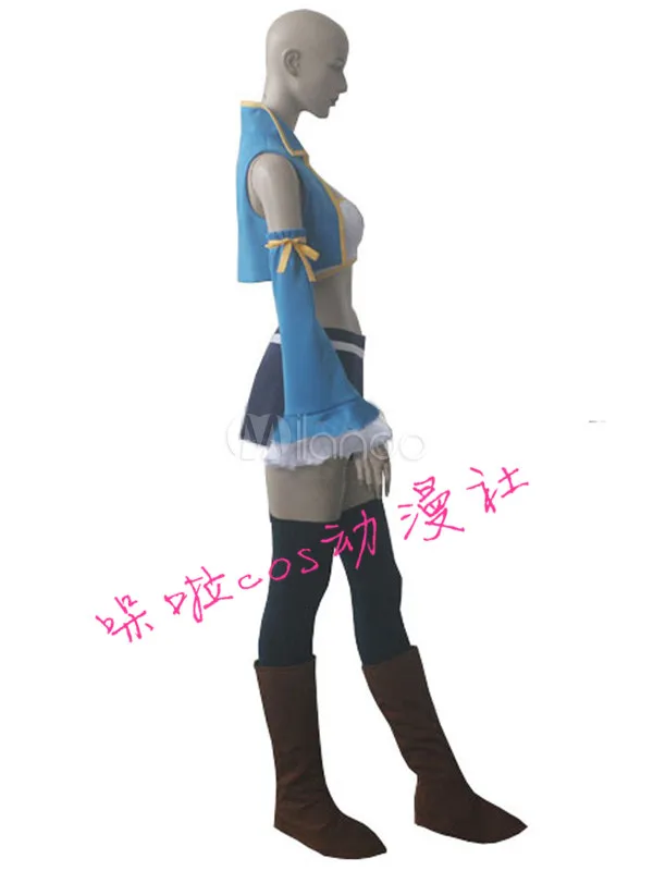 Бесплатная доставка Косплей-костюм Люси из аниме Волшебный хвост любого размера