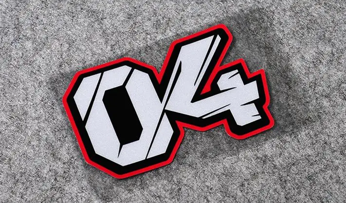 Светоотражающая наклейка для мотоспорта № 04 Andrea Dovizioso, Виниловая наклейка для автомобиля, наклейки для мотокросса, мотоцикла, гоночного велосипеда