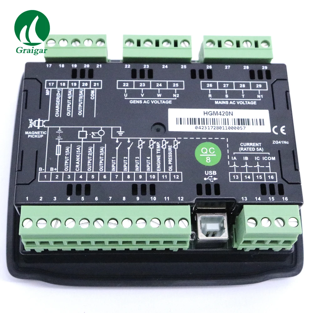Smartgen HGM420N генераторный контроллер автоматический генератор неисправности |