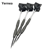 yernea high quality 20g hard darts 3pcs new 16cm length steel tip darts tungsten barrel silvery white dart shafts flights
