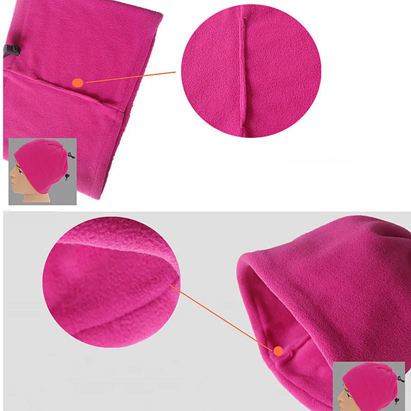 

CUHAKCI Ski Cap Men Skullies Winter Face mask Outdoor Multi Functional Beanies Protect Head Mask Elastic Traveller Male Hats