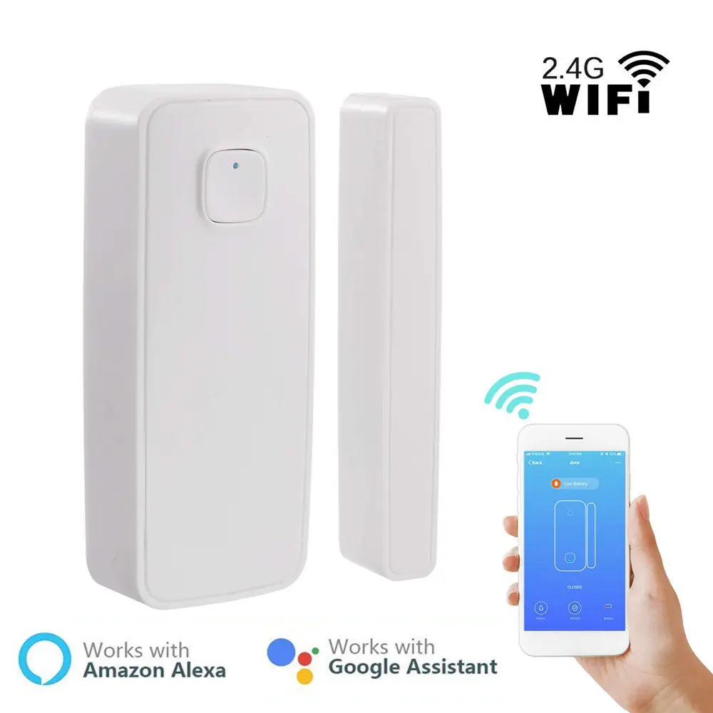Wifi датчик для двери сигнализация беспроводное магнитное окно открытый вход