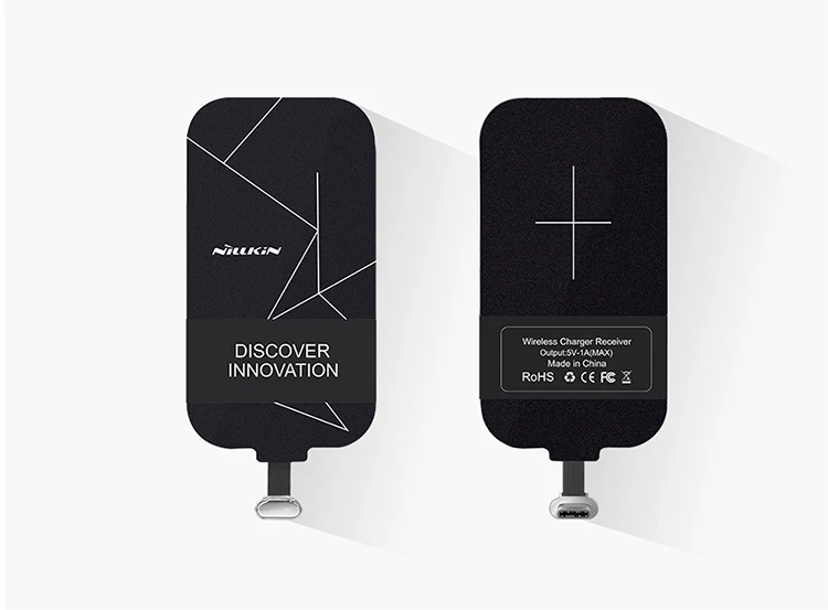 Type C беспроводной зарядный приемник Nillkin короткий USB C Qi Беспроводное зарядное устройство приемник чип для huawei p10 для Google Pixel XL zuk