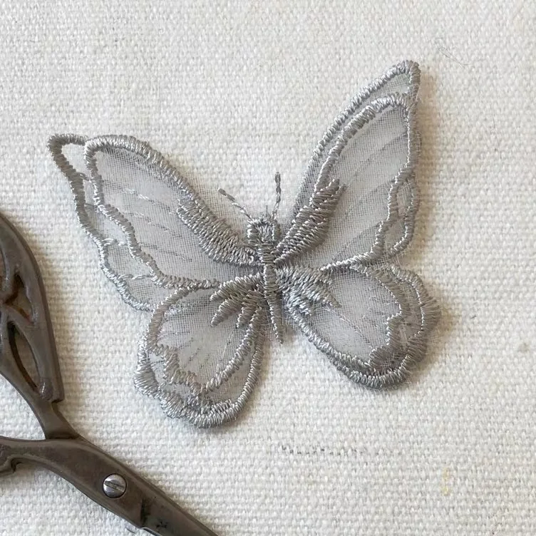 5 шт. 5*4 см|applique lace|lace patchbutterfly lace |