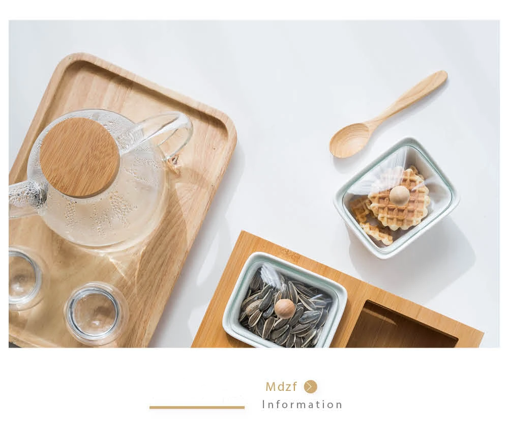 MDZF SWEETHOME керамическая тарелка для закусок десертная тарелка лоток для сухих фруктов поднос для закусок Фруктовая тарелка Квадратная тарелка для закусок с железными поддонами и