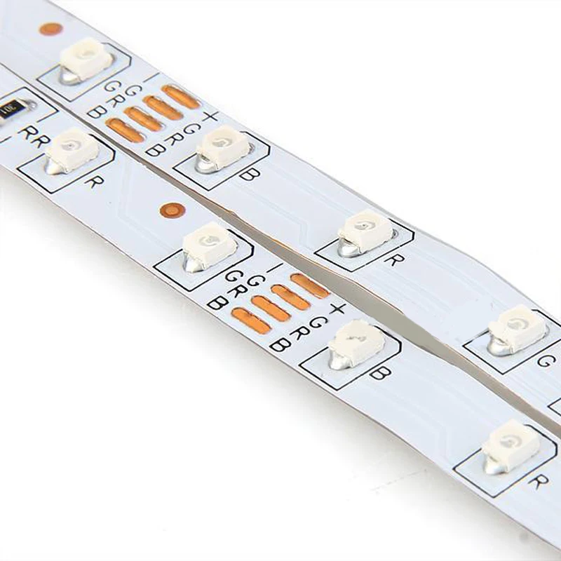 10 м (2X5m) 3528 SMD 600 Светодиодная лента RGB с 24 клавишами ИК пульт дистанционного
