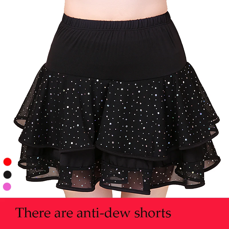 Летняя юбка для латиноамериканских танцев|latin dance|latin practice skirtlatin dance skirt |