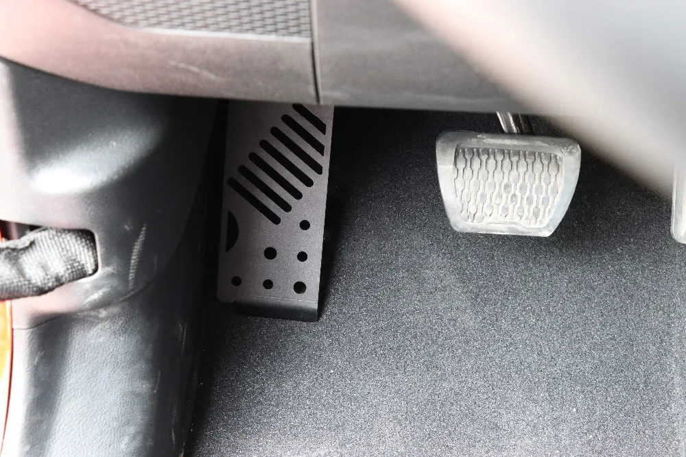 Педаль отдыха для Jeep Wrangler JL алюминиевые регулируемые левые ножки педальные подложки для ног ударная панель/