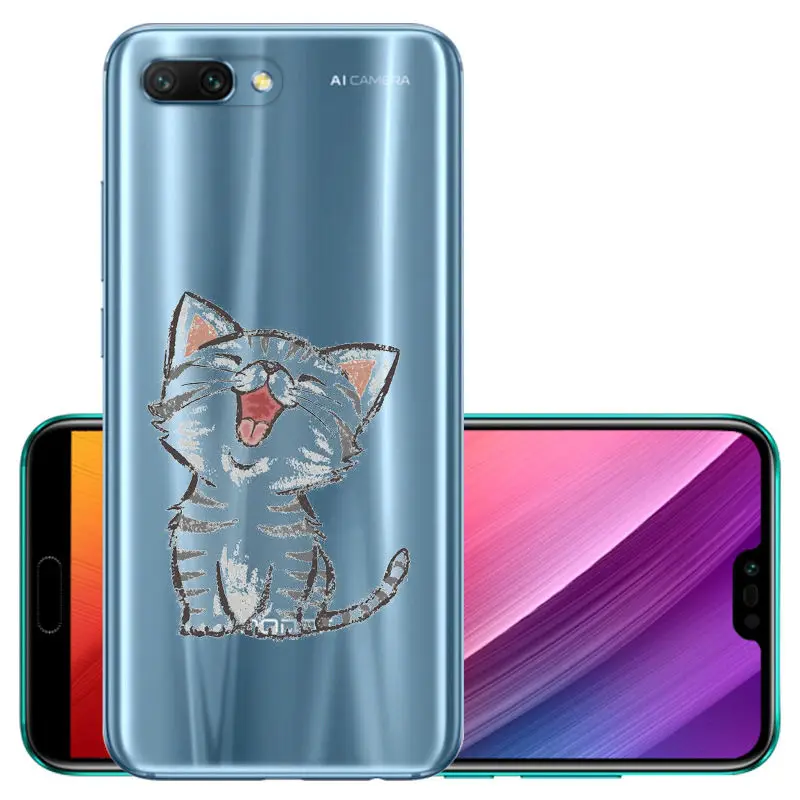 Arvin очаровательный чехол с животными для Huawei Honor 10 силиконовый 9 lite умный защитный